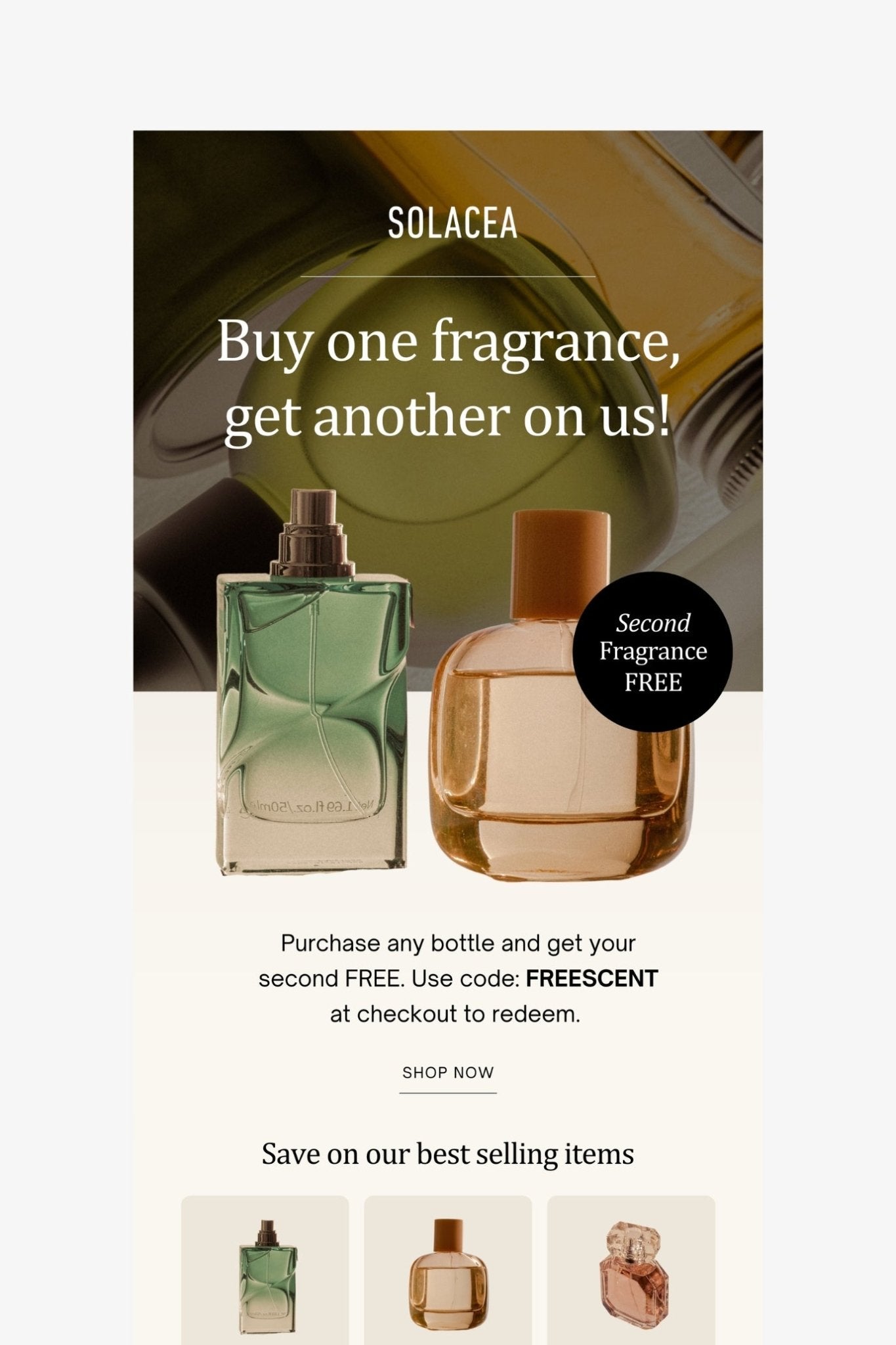 Solacea Campaigns - The Ecommerce Creative - Template