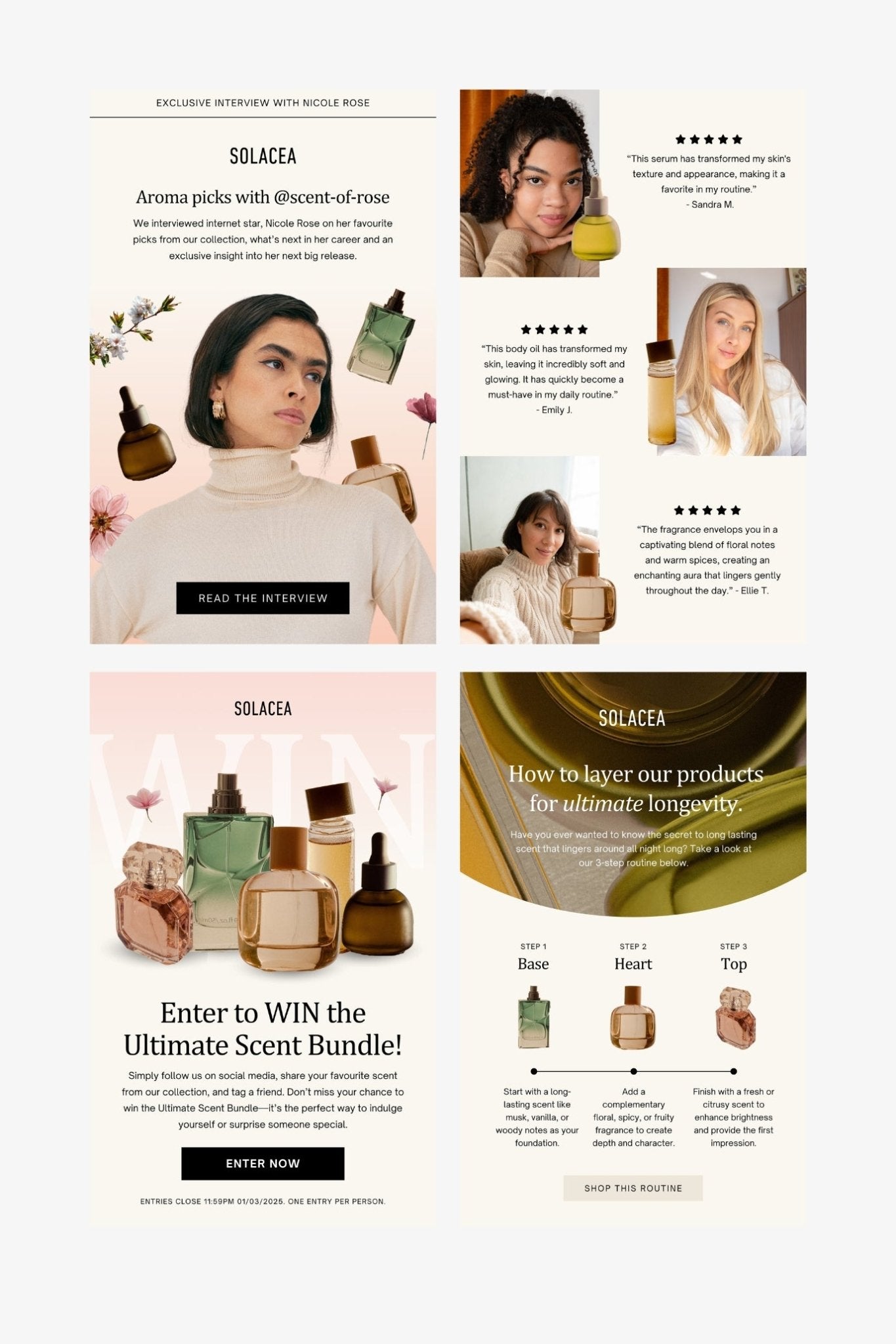 Solacea Campaigns - The Ecommerce Creative - Template