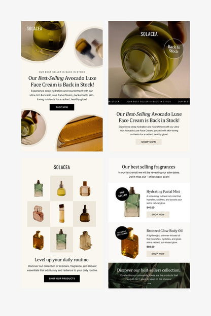 Solacea Campaigns - The Ecommerce Creative - Template