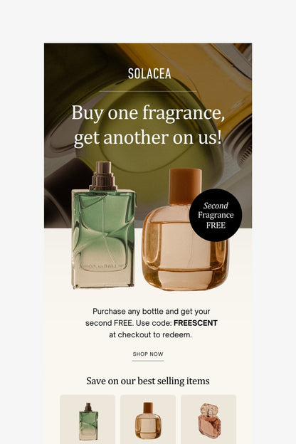 Solacea Campaigns - The Ecommerce Creative - Template