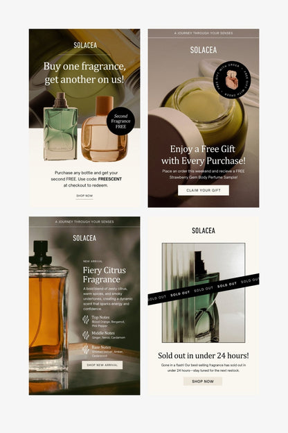 Solacea Campaigns - The Ecommerce Creative - Template