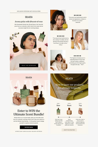 Solacea Campaigns - The Ecommerce Creative - Template