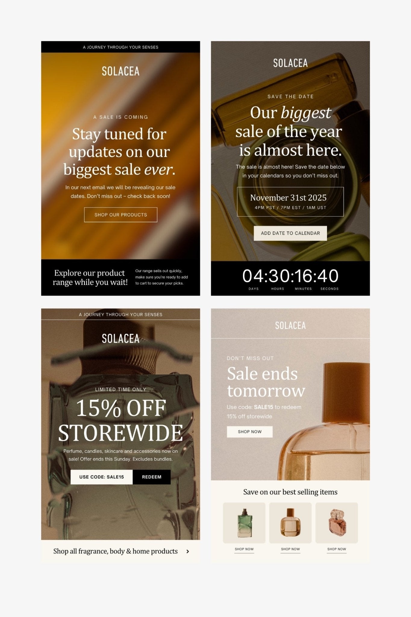 Solacea Campaigns - The Ecommerce Creative - Template